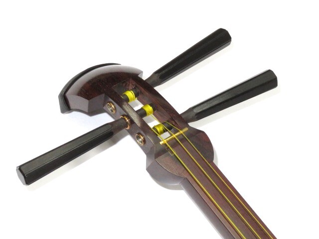 良品】三味線 中棹 破れなし 三味線【皮破れ無し】 良品】三味線 中棹