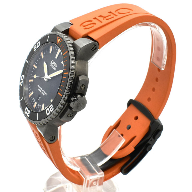 オリス ORIS アクイス デイト 733 7653 4259 R 中古