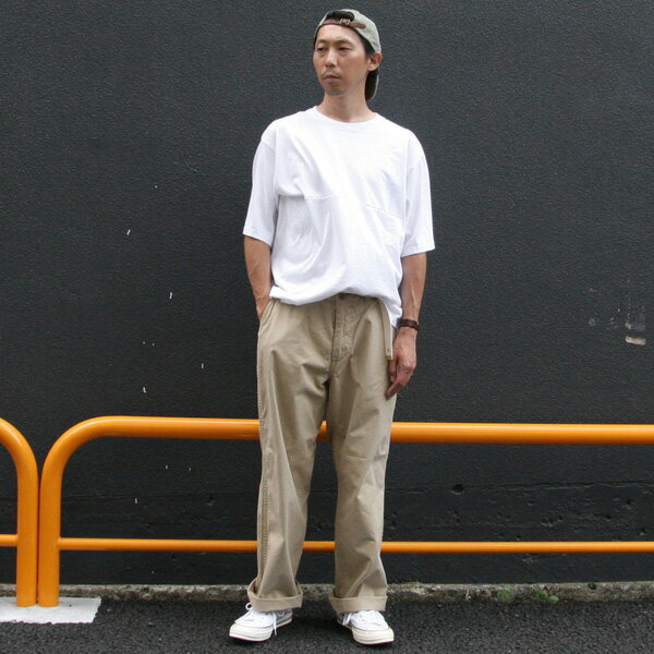 MASTER&CO (マスターアンドコー) MC076 [LONG WIDE CHINO PANTS