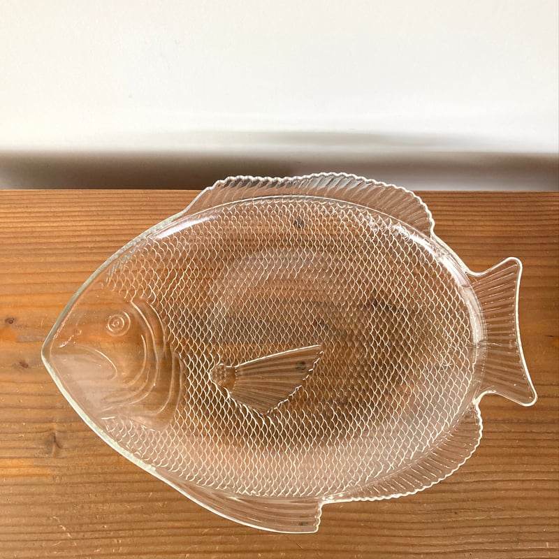 Anchor Hocking Fish Serving Platter アンカーホッキング 魚