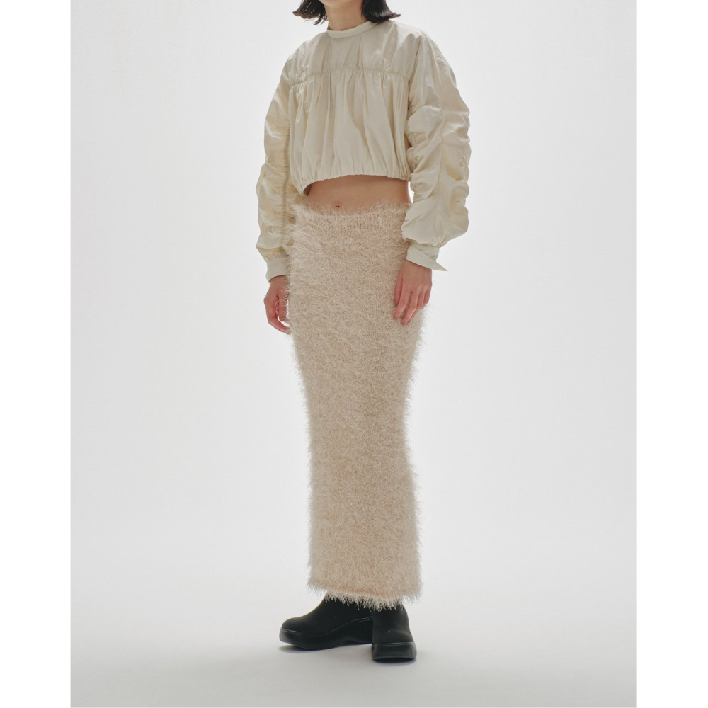 TODAYFUL】Shaggy Knit Skirt | selectshop kusukusu