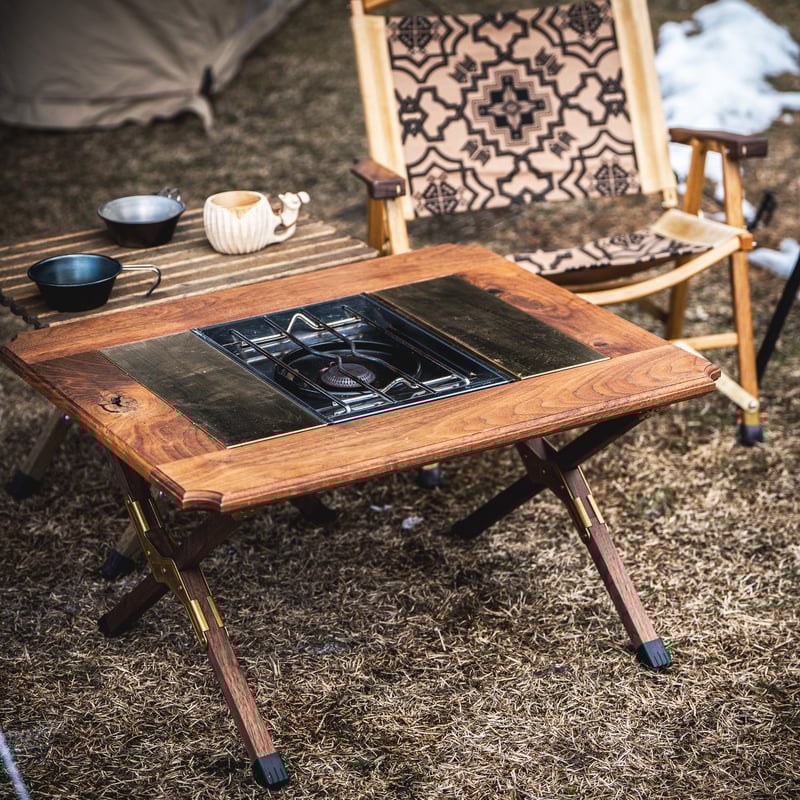 オールドマウンテン NORAs フレーム ウォールナット 真鍮パネル4枚