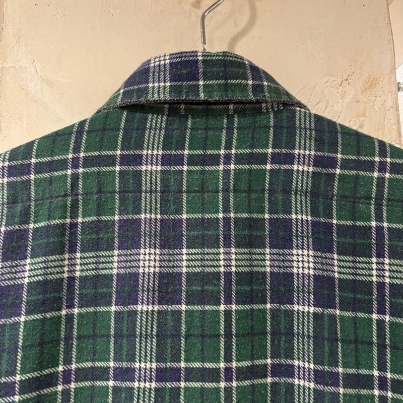 80s FIVE BROTHER L/S プリントネルシャツ USA製 Size M ファイブ