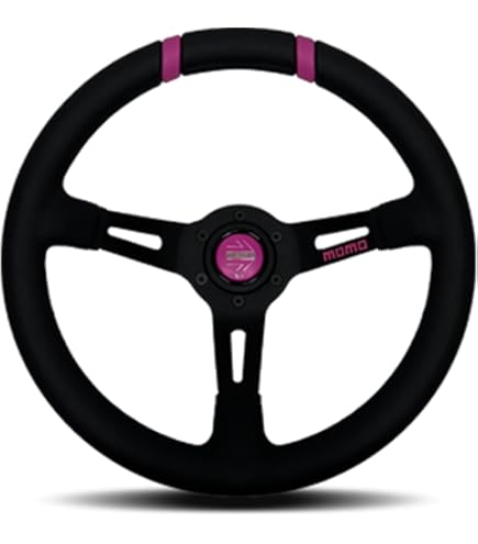 Amazon | MOMO モモ ステアリング DRIFT PINK RIBBON ドリフト ピンク