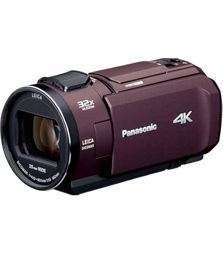 Amazon.co.jp: Panasonic 4K Camcorder VX2M 64GB Optical 24x Zoom