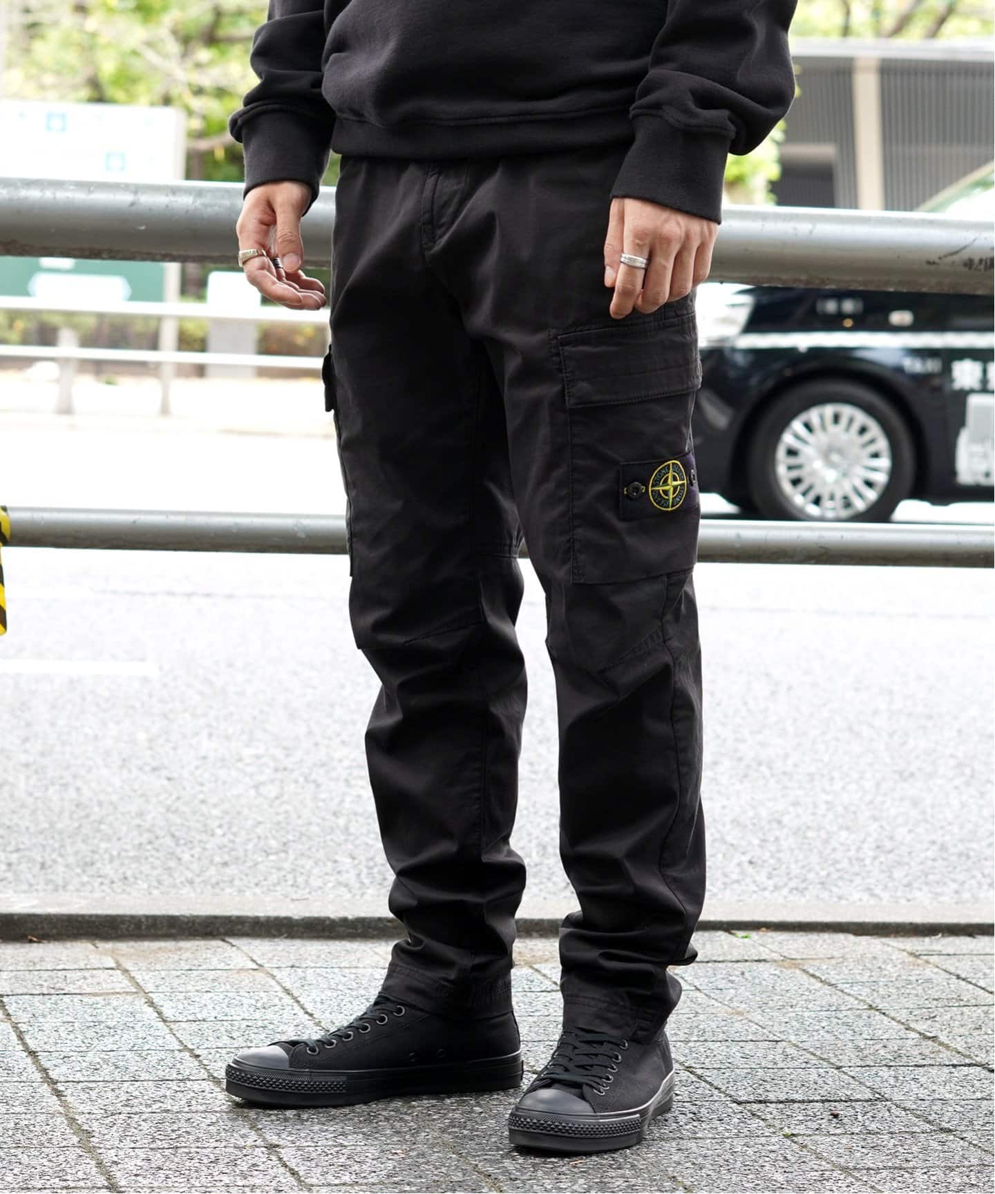 ストーンアイランド ナイロンカーゴパンツ stone island ナイロン