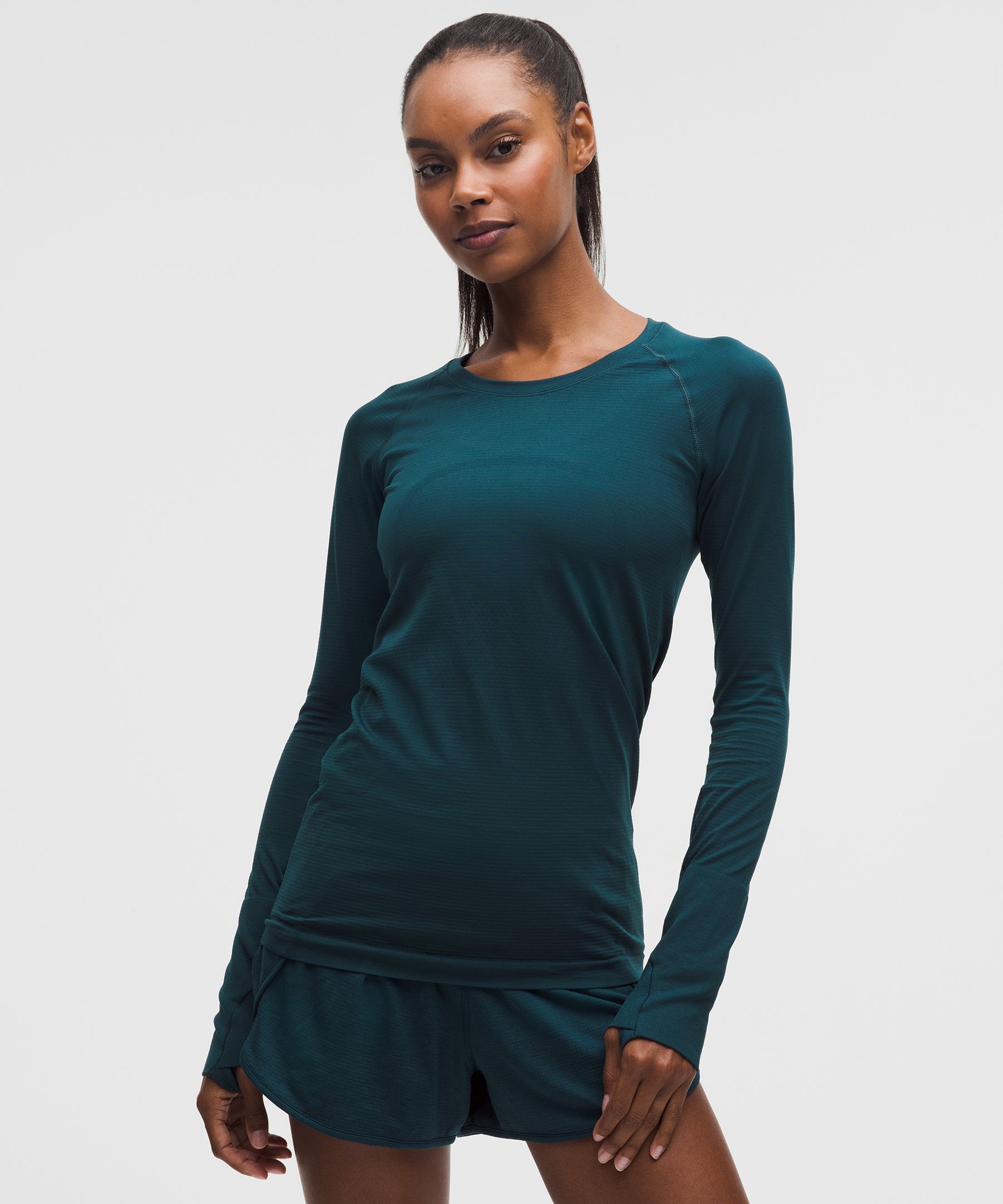 Swiftly Tech Long-Sleeve Shirt 2.0 *Hip Length | Women's Long