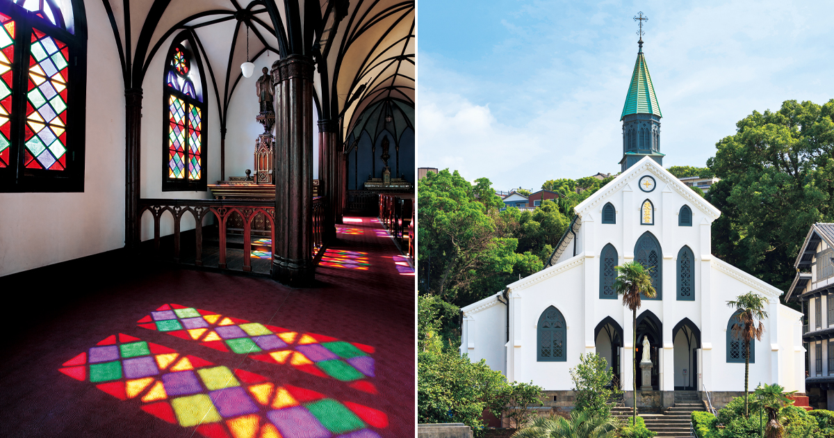 信仰の自由を求めた歴史が息づく、長崎の国宝「大浦天主堂」