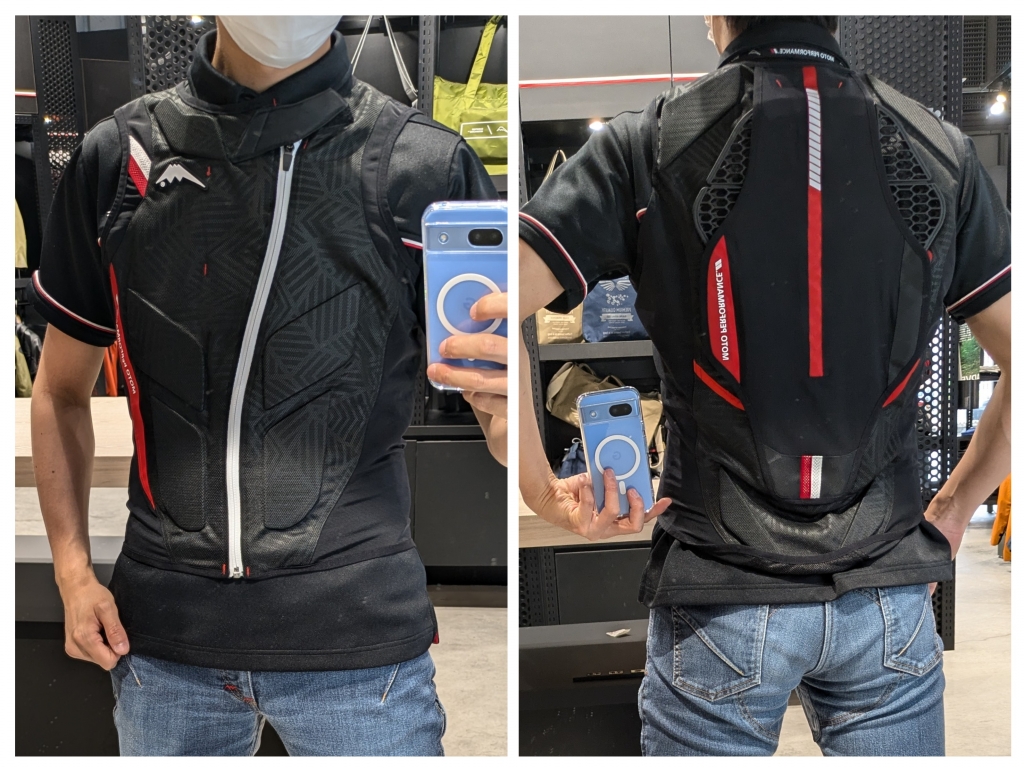 新商品入荷】K-4648 プロテクトベスト【新型プロテクター採用