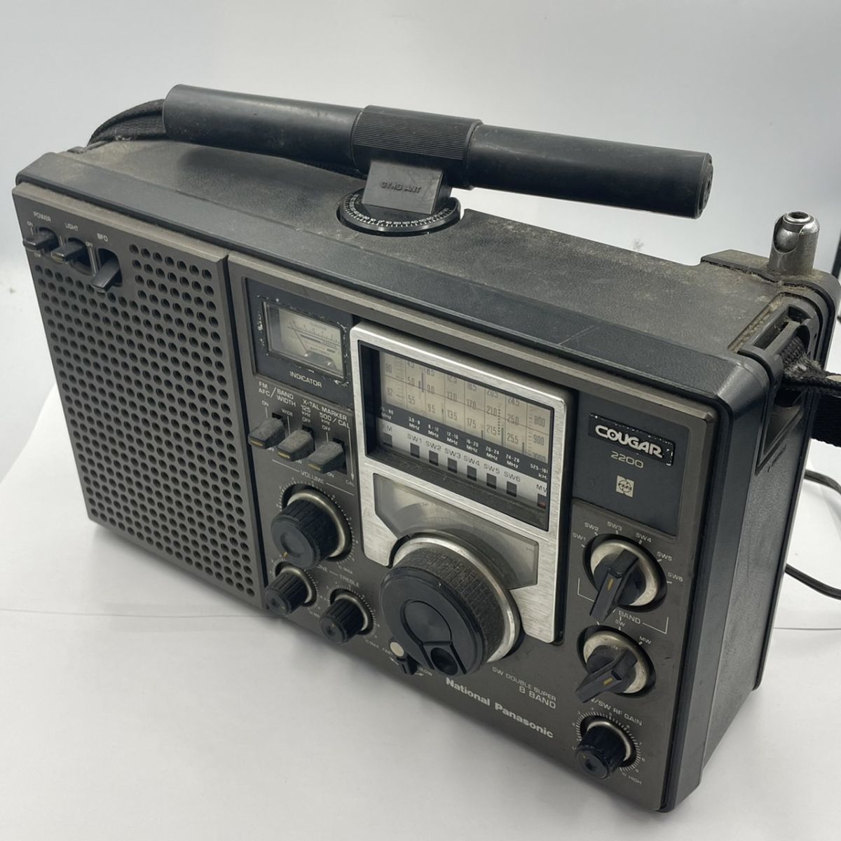 National Panasonicクーガー 2200ラジオジャンク2台まとめて National