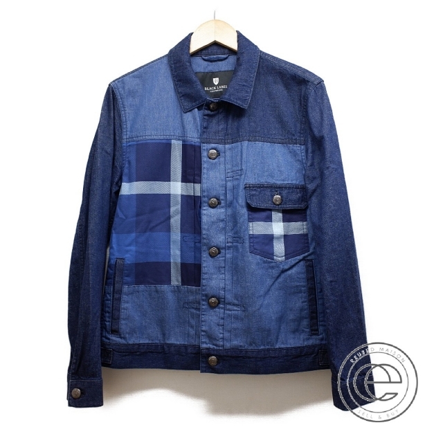 BURBERRY BLACK LABEL デニムジャケットライトブルー BURBERRY BLACK