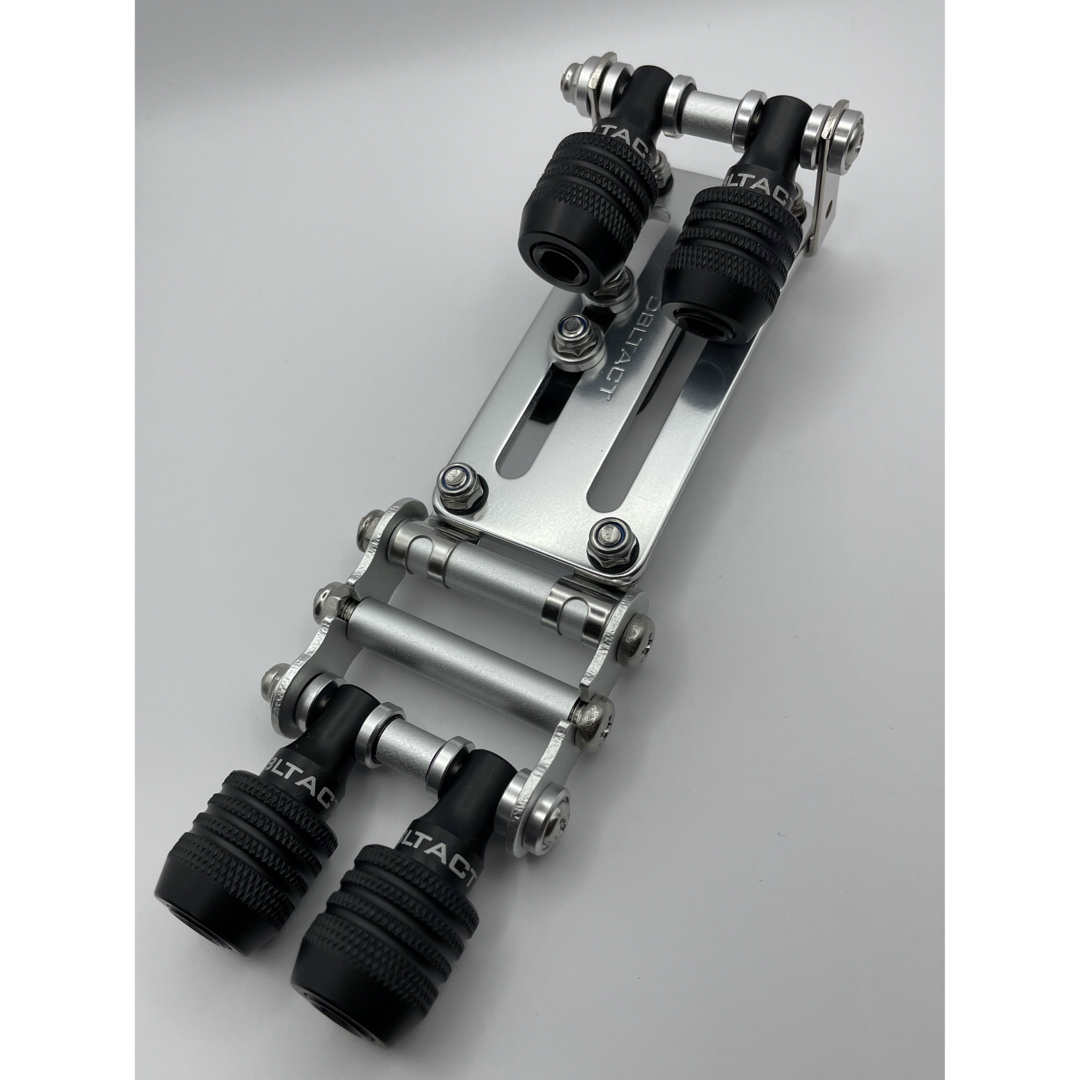 ダブルタクト4つ穴プレート ビットホルダー4P ニックス風チェーン