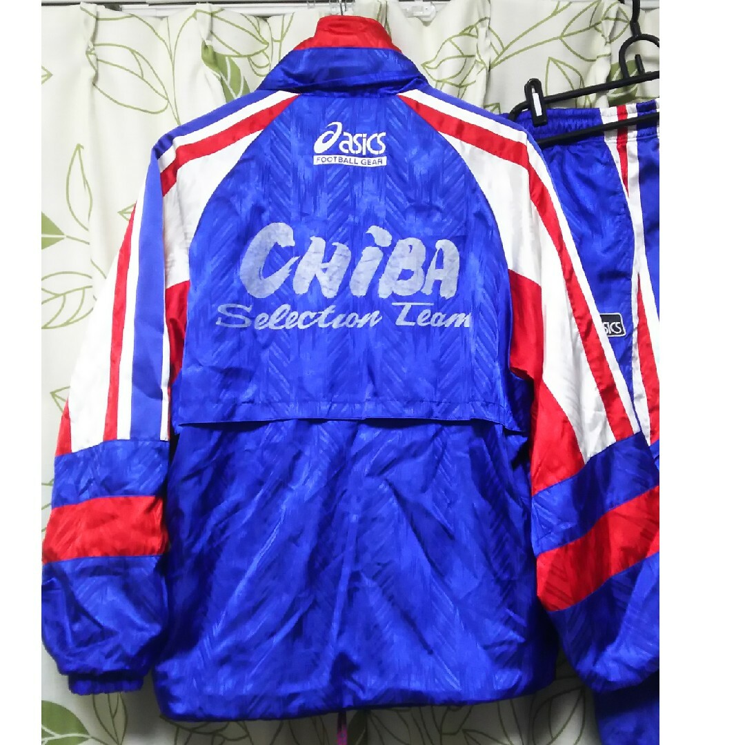 asics - アシックス セットアップ ウインドブレーカー 千葉 Lサイズの