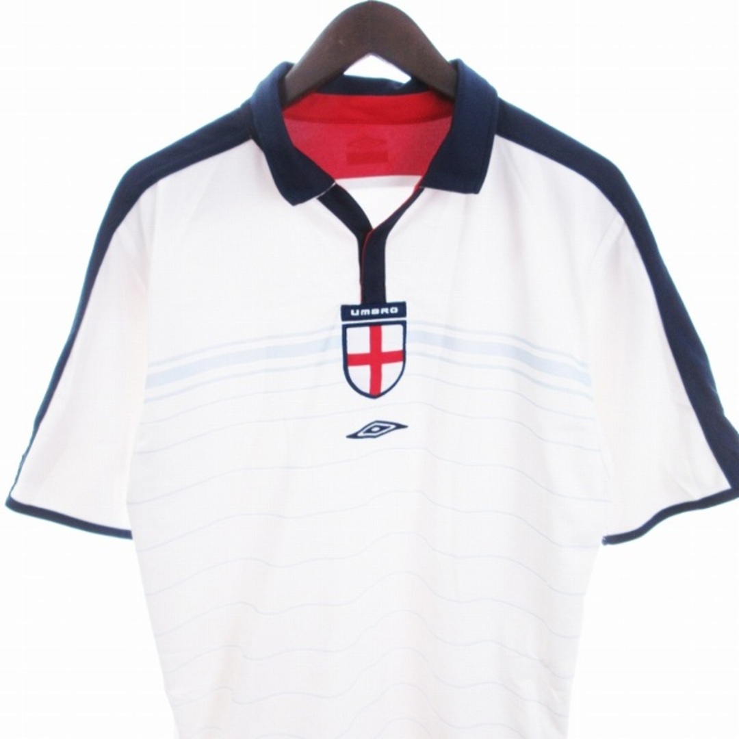 イングランド代表 Umbro ホワイトシャツ リバーシブル 2way