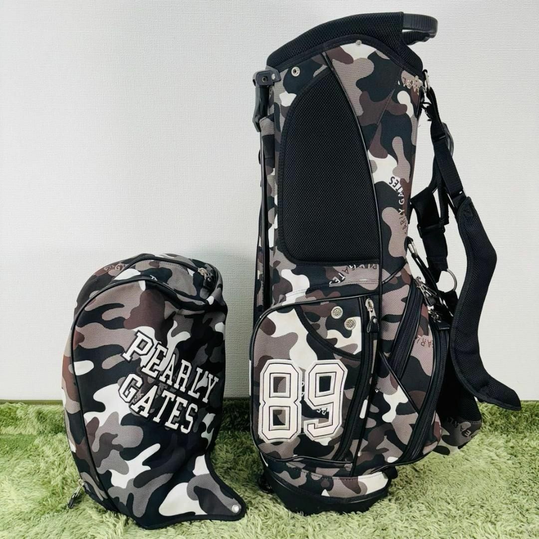 完全完売品 PEARLY GATES PG89 迷彩 カモフラ ロッカーバッグ PEARLY
