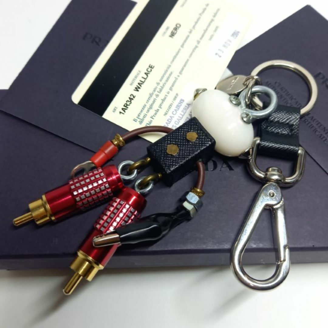 PRADA - 4K様レア 良品 プラダ ロボット キーリング キーホルダー