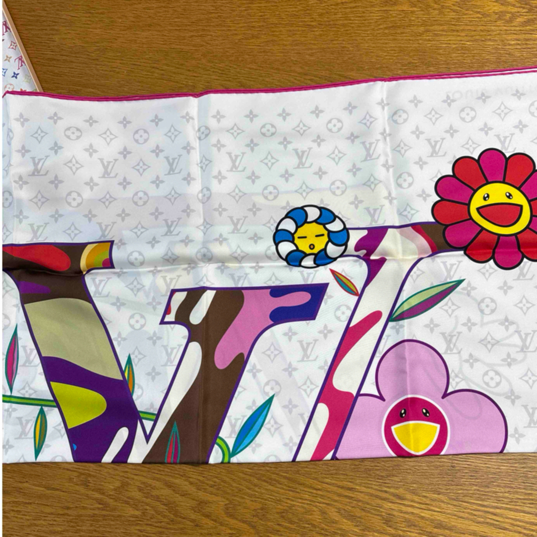 LOUIS VUITTON - ルイヴィトン 村上隆 スカーフの通販 by 汰瑯360's
