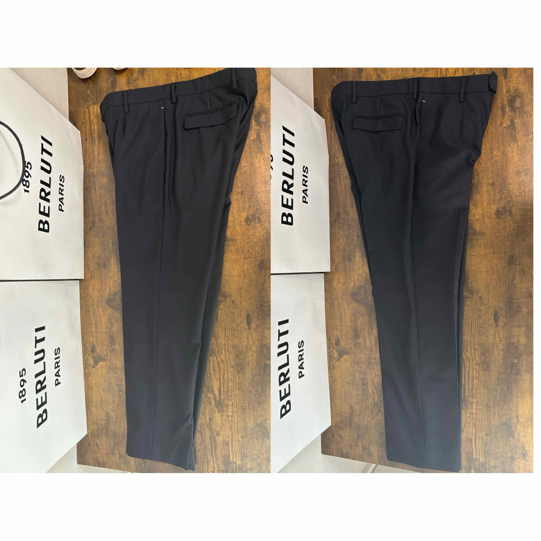 定価約16万円 Berluti 総柄カリグラフィー スクリット 50 パンツ 定価