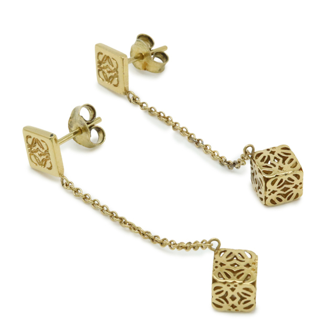 LOEWE - LOEWE ロエベ アナグラム スイングピアス ドロップピアス