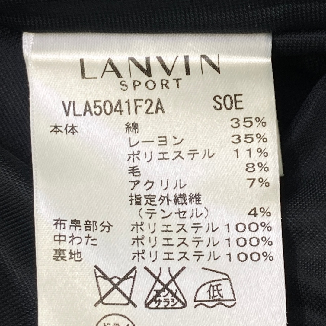 サイズ：38 LANVIN SPORT ランバン スポール 中綿切替 半袖 ニット