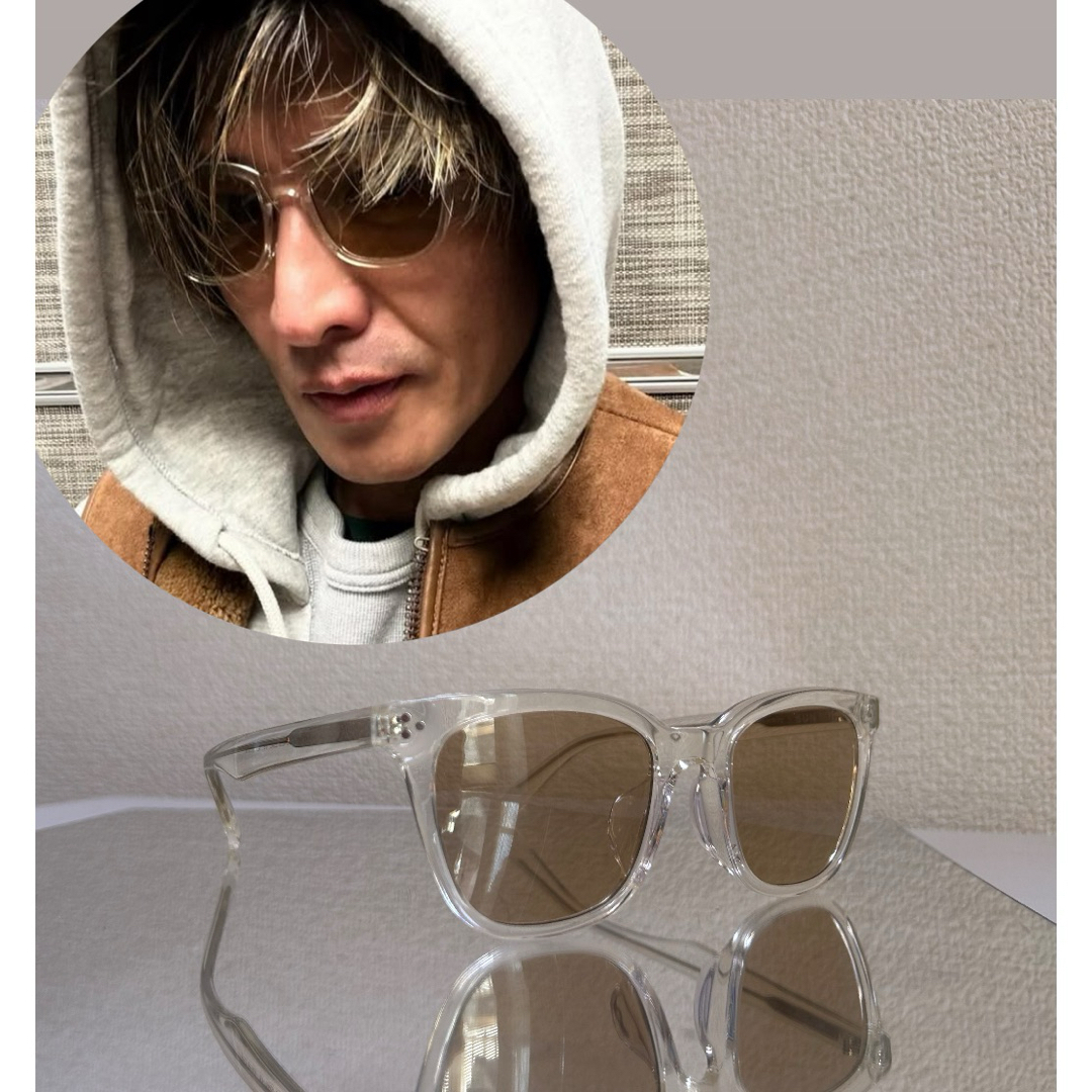 話題のowndays！木村拓哉 サングラス クリアグレーフレームの通販 by