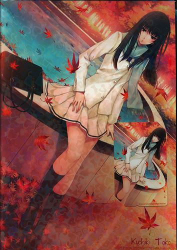 朽木冬子(桜) 描き下ろしB2タペストリー 殻ノ少女 Innocent Grey