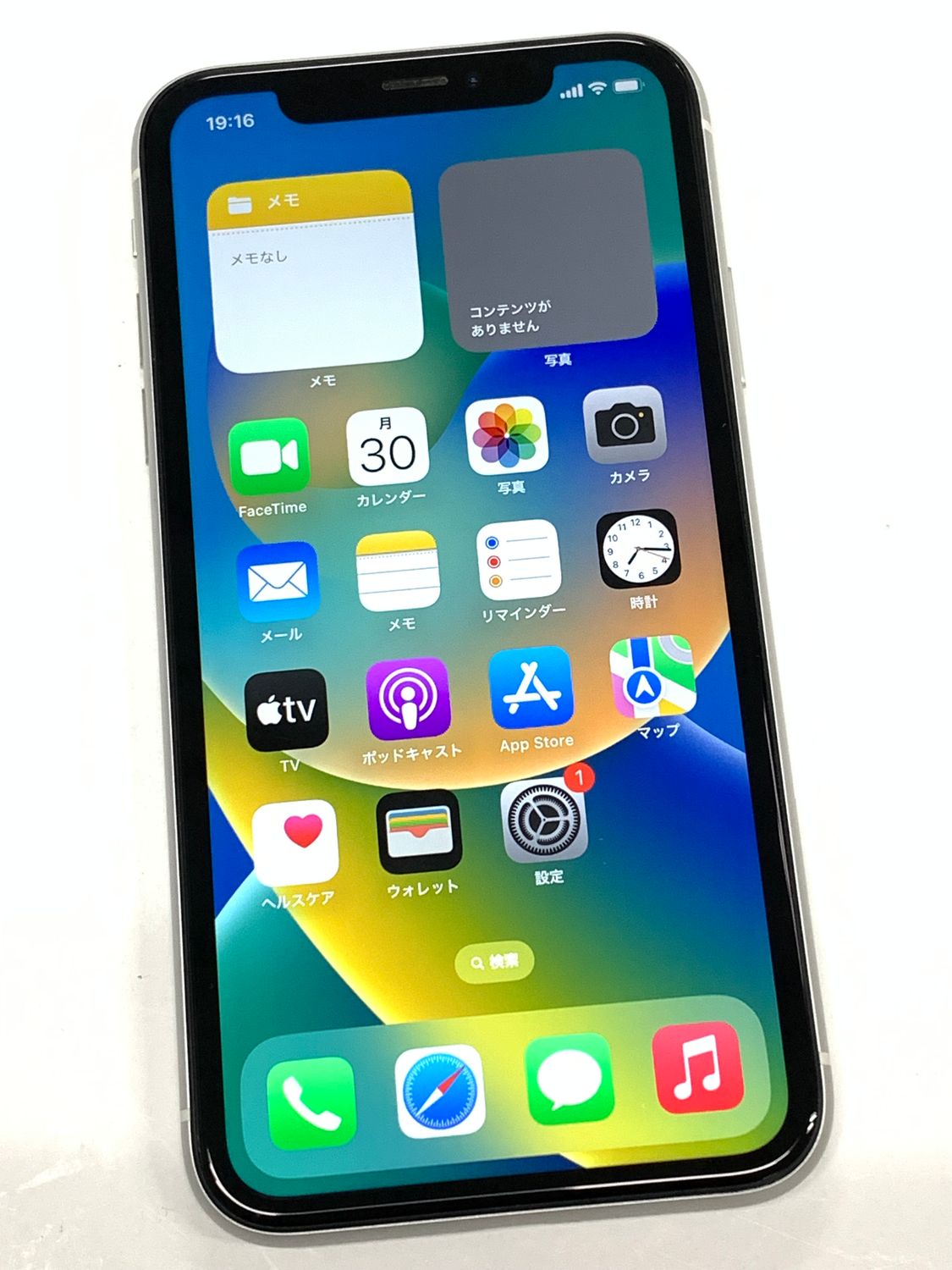 ムスビー｜【モバイルBOX】電池81％ SIMフリー iPhoneXR 128GB White