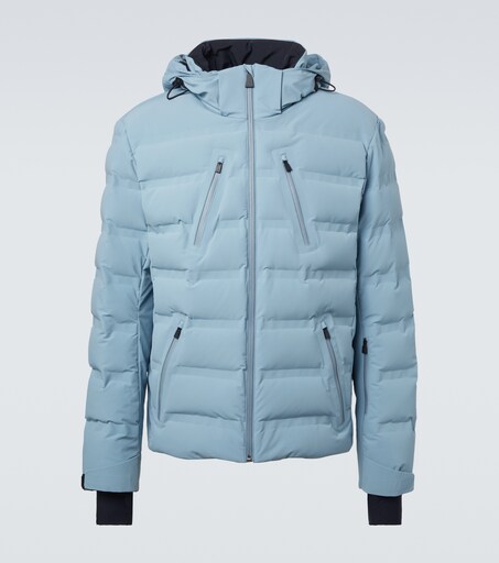 Nuke hooded down ski jacket in blue - Aztech Mountain | Mytheresa