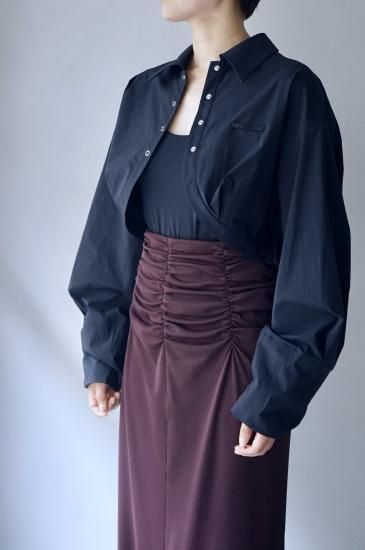 No.104 HAORI SHIRT BOLERO アウター（3カラー）＿DAWN - This___