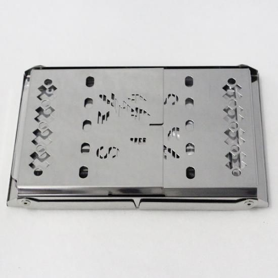 笑's コンパクト焚き火グリル | B-6君 - 工場直売のアウトドア用品 笑