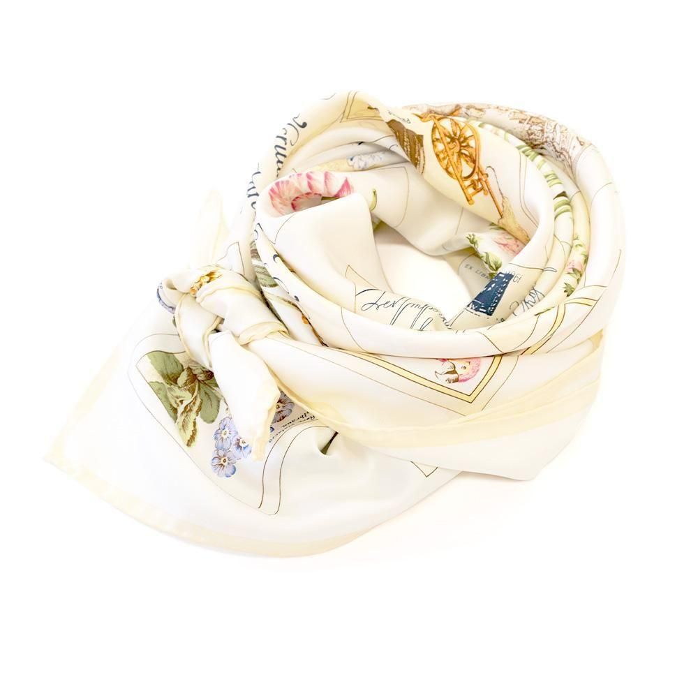 ポストカード (CM6-040T) 伝統横濱スカーフ - 伝統横濱スカーフMarca