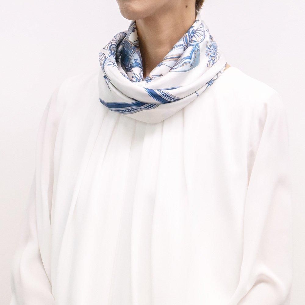 馬車行列(CM5-438Y) - 伝統横濱スカーフMarca(マルカ)公式オンライン