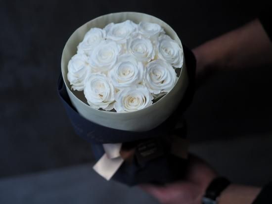 プリプットブーケ®【プリザーブドフラワー】プロポーズ。11本 beloved