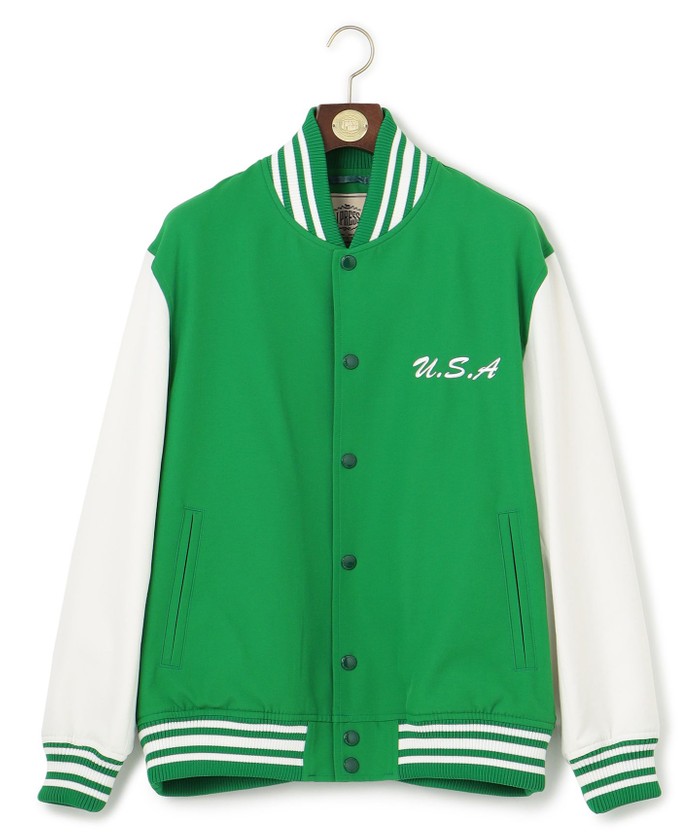 数量限定カラー有】【軽快な着心地】スタジアムジャンパー(505907864