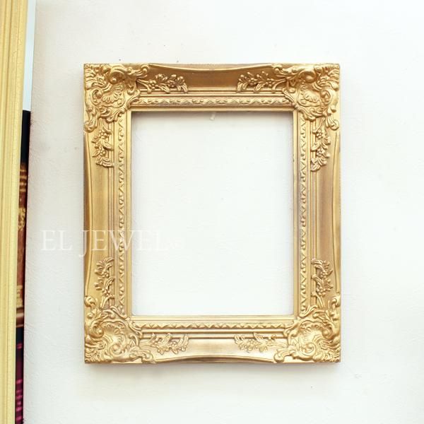 ロココ調ゴールドフレーム・S(W30×H35cm) - オシャレな輸入インテリア