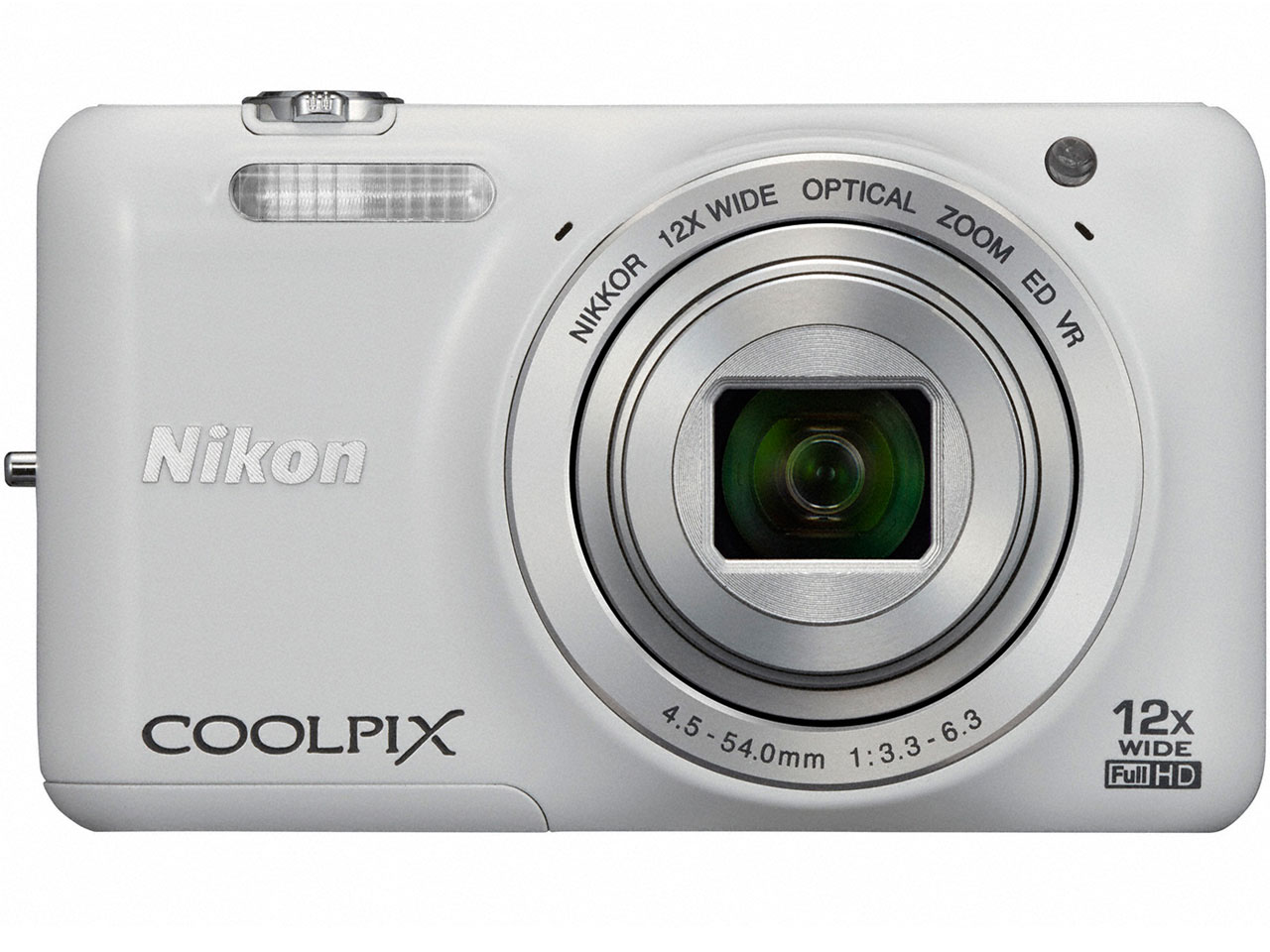 Nikon COOLPIX S6500 ホワイト（動作確認済み） 美品】Nikon COOLPIX