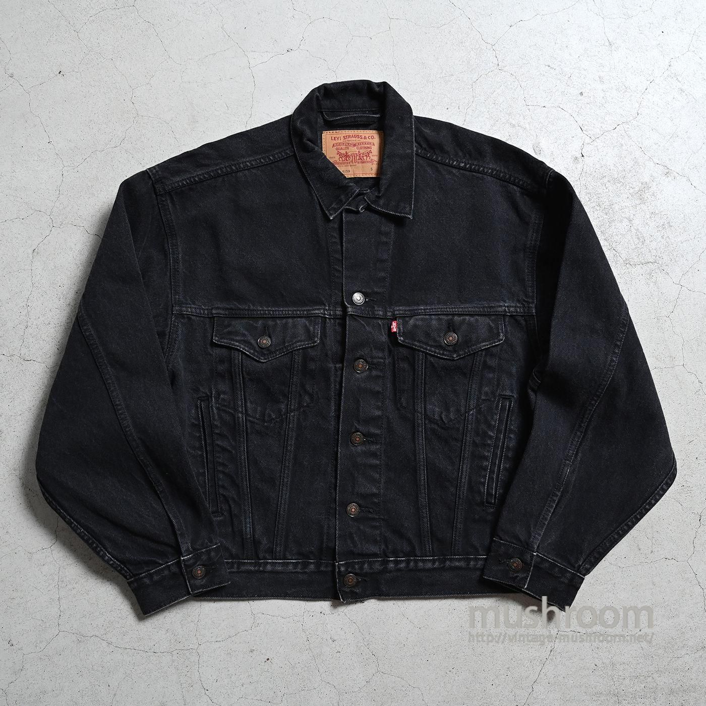 LEVI'S 70507-4159 BLACK DENIM JACKET（VERY GOOD CONDITION） - 古着