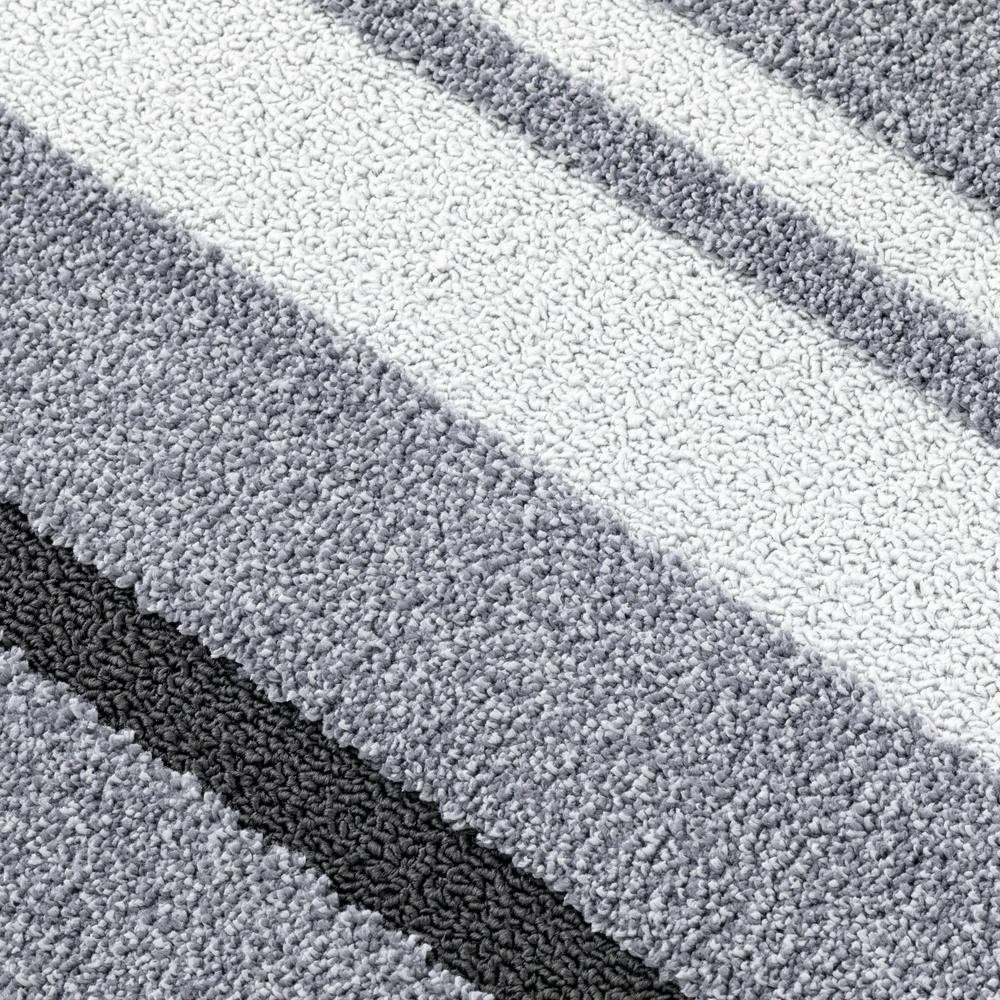 ソフトポリエステルタフトラグ グレー 185×185cm | ラグ・カーペット