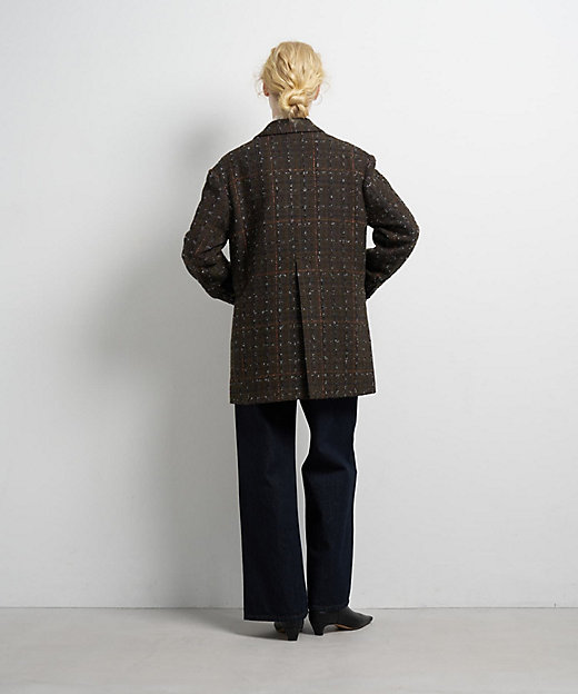 ツイード／ウールメルトン テーラードジャケット | LANVIN en Bleu