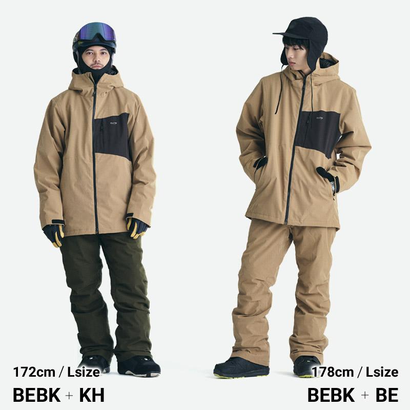 43DEGREES スノーボードウェア スキーウェア メンズ ユニセックス 上下