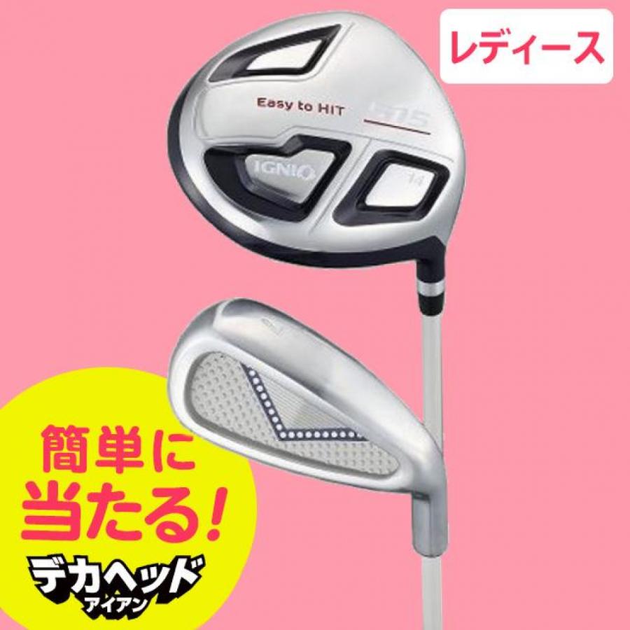 IGNIO（イグニオ） レディース IG デカヘッド CS1X1L IGNIO 1×1 ゴルフ