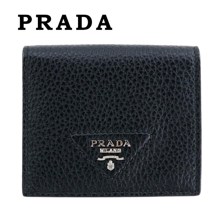 PRADA（プラダ） 財布 二つ折り PRADA VITELLO DAINO 2MO004 2BBE