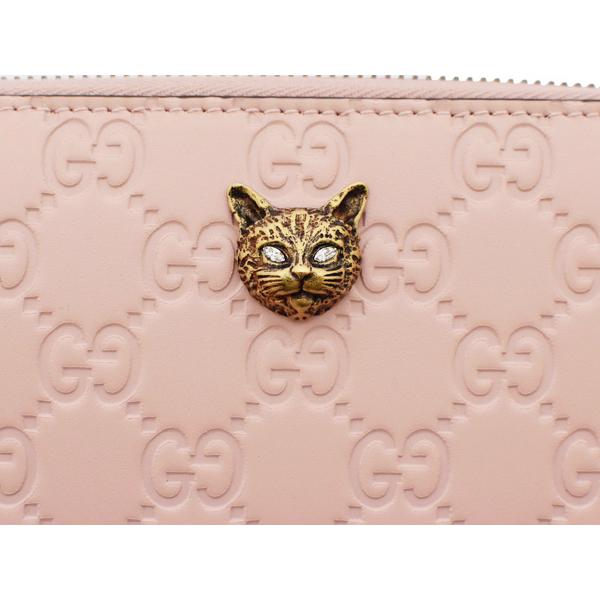 グッチシマ グッチ 財布 GUCCI ラウンドファスナー長財布 レディース