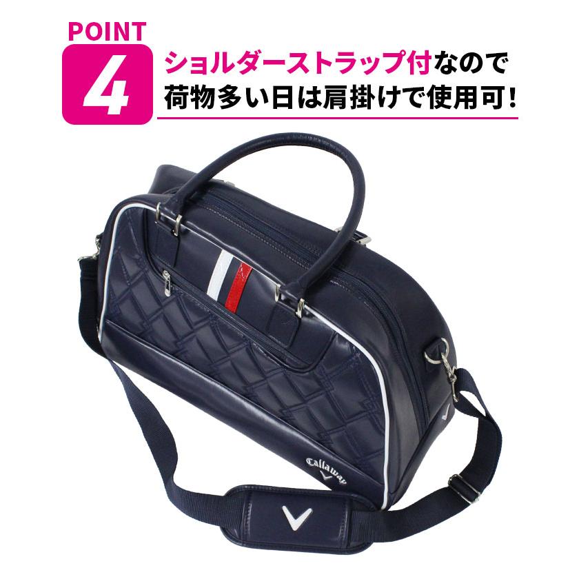 Callaway（キャロウェイ） ゴルフバッグ ウィメンズ ボストンバッグ PU