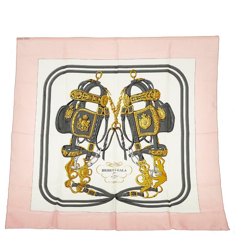 HERMES（エルメス） カレ90 BRIDES de GALA 式典用馬勒 スカーフ