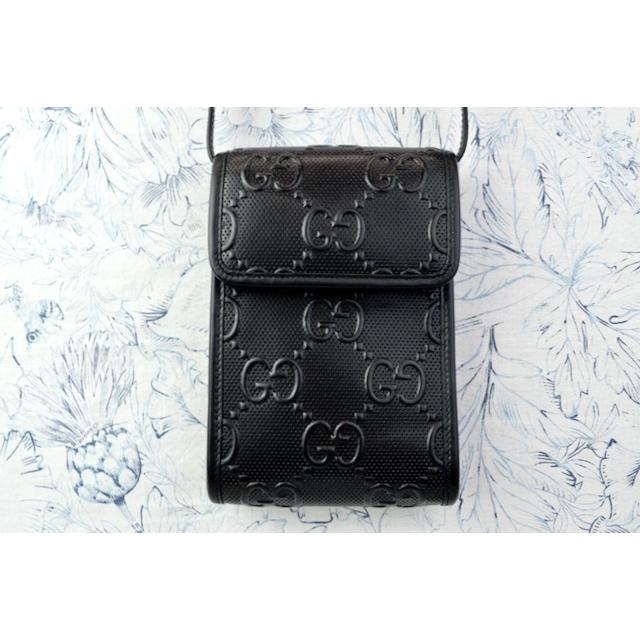 GUCCI（グッチ） バッグ 日本未発売 GUCCI 625571 GGエンボス ブラック