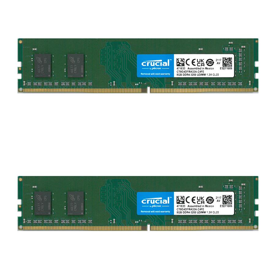 crucial（クルーシャル） ddr4 3200 8GB × 2枚 (合計 16gb ) crucial