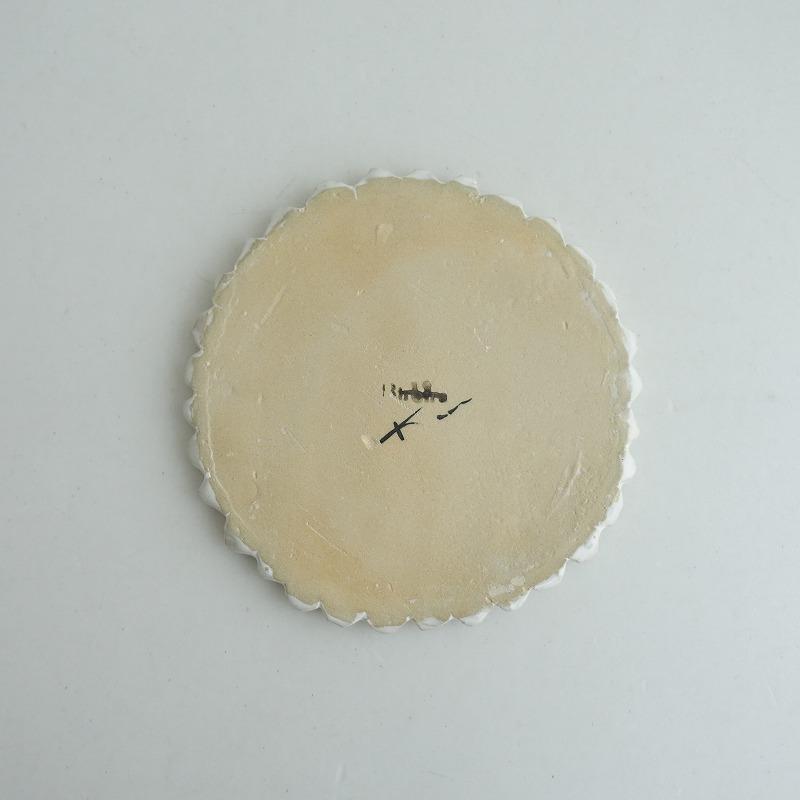 美品】ビルビラ Birbira *stone dish L 21cm*食器お皿ホワイト【陶器