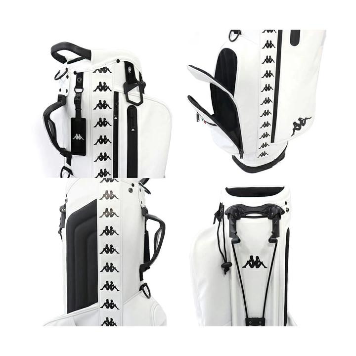 Kappa GOLF 「スタンドバッグ」2025 カッパ ゴルフ 8.5型 キャディ