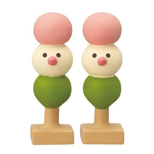 DECOLE（デコレ） concombre コンコンブル 文鳥だんごぼんぼり2個